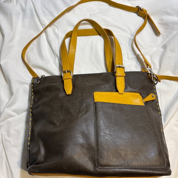 Shiraleah Large Vegan Tote Bag - Picture 3 of 7